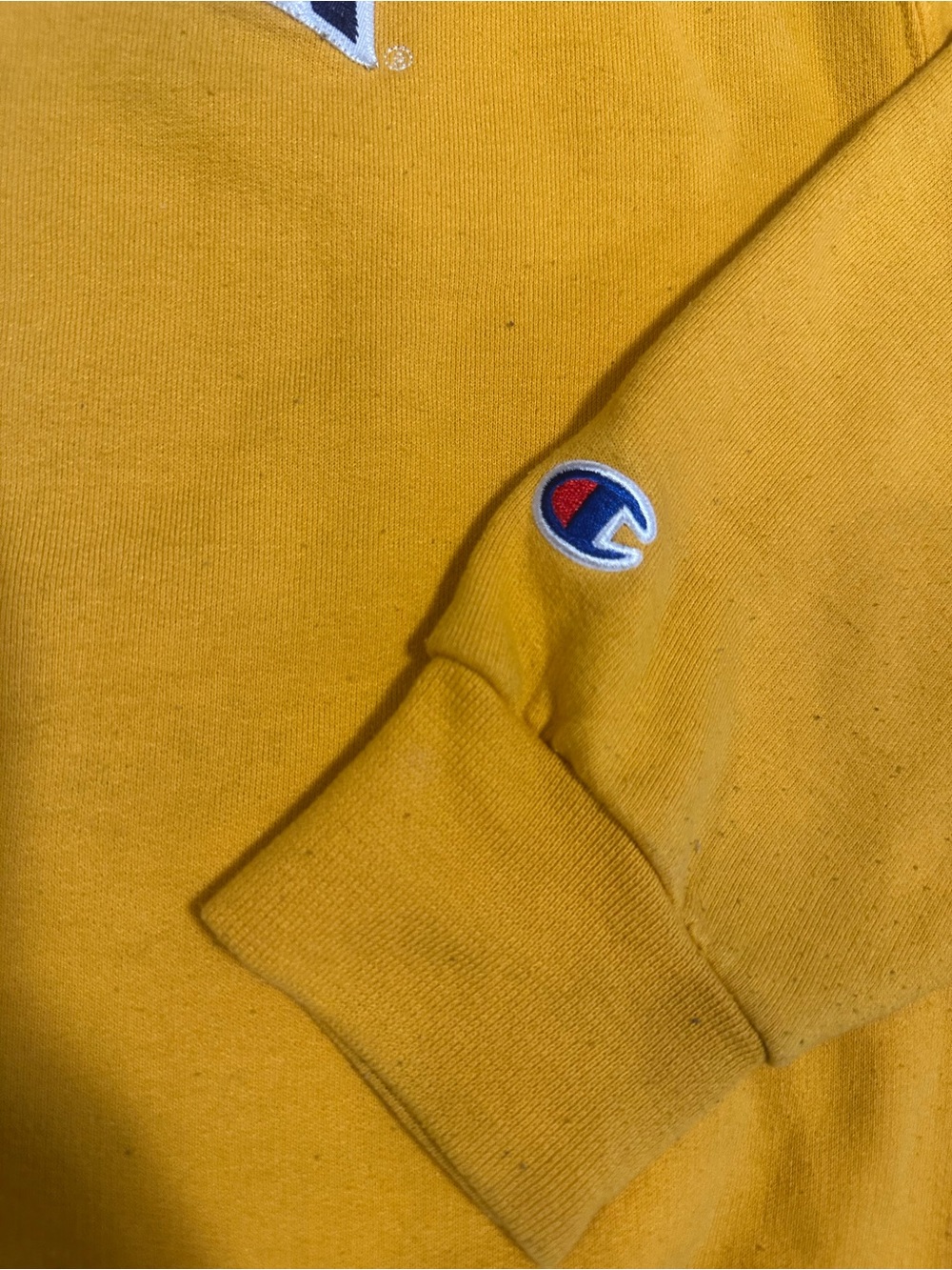 Michigan wolverines Champion Pullover Sweatshirt - Picture 3 of 8
